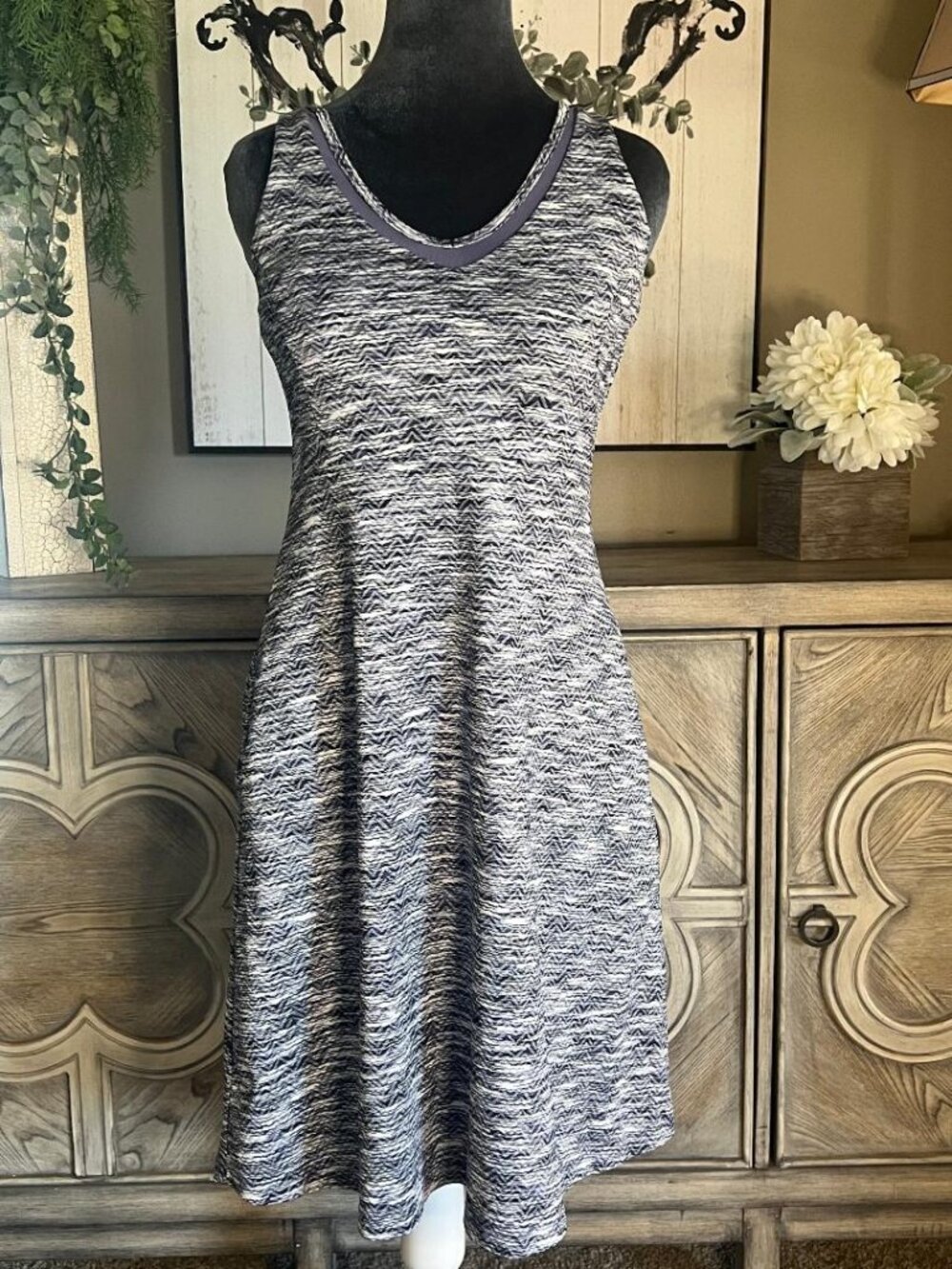 MPG Women's Sleeveless Activewear Tennis/Golf Dress- Built in Bra -Size Small